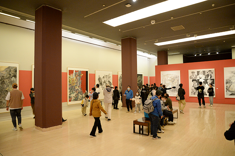 “2022·中国写意画作品展”在京开幕 百余作品展现写意风貌