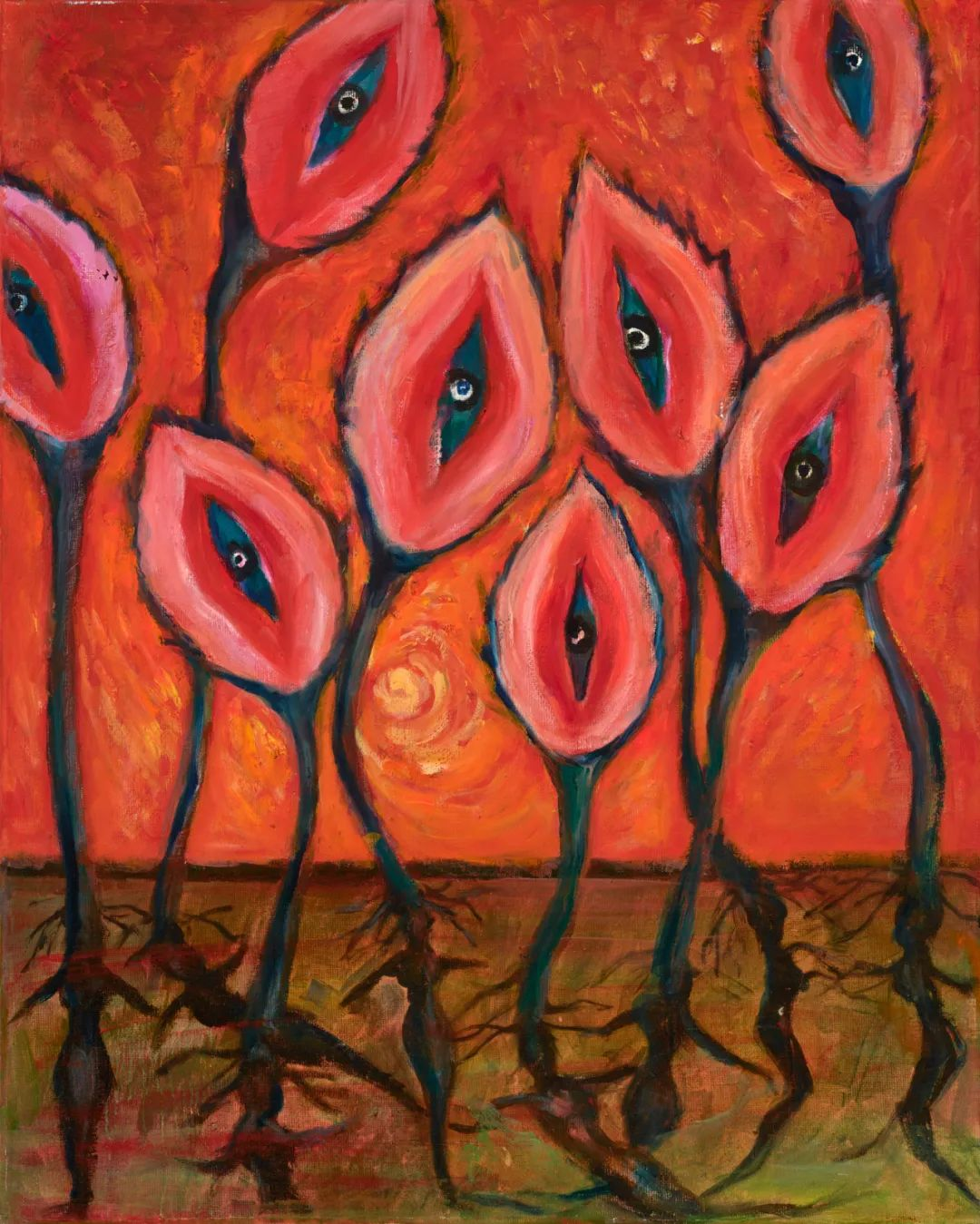 万千：古里果油画作品中的生态女性主义再现