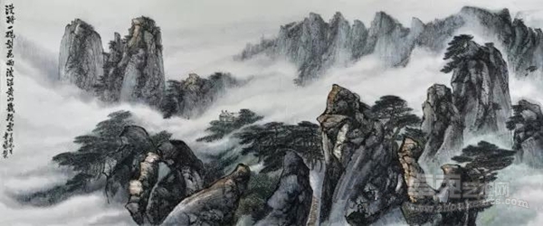 不忘初心 砥砺前行 ——滕忆雁（老藤）山水画作品读后