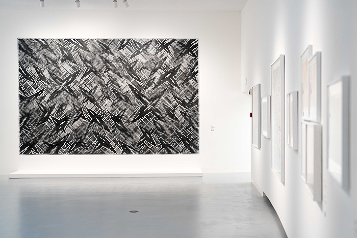 《故乡与旅程——丁乙个展》开幕:“十示”和“星座”交相辉映